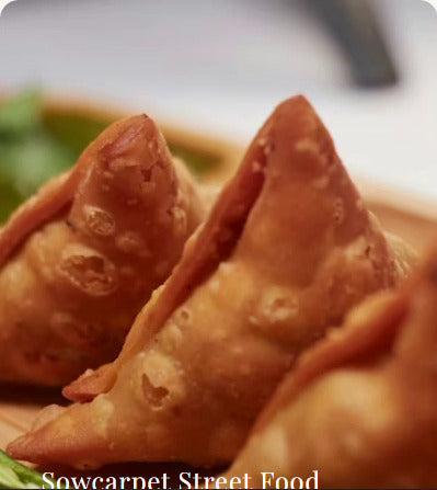 Fresh samosas